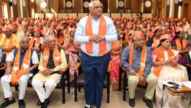 गुजरात में भाजपा विधायक दल के नेता चुने गये भूपेंद्र पटेल