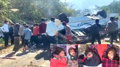 मणिपुर में भीषण सड़क हादसा में 17 से अधिक छात्रों की मौत