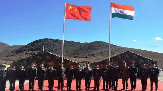 भारत चीन के बीच हुई सैन्य कमांडर स्तर की बैठक