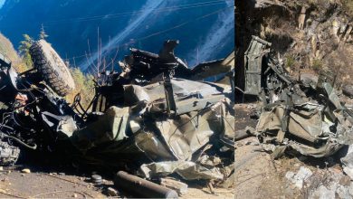 भारत-चीन सीमा के पास सिक्किम में सेना का ट्रक पहाड़ से टकराया