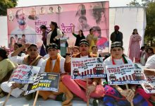 जंतर मंतर के प्रदर्शन में शामिल हुई झारखंड महिला कांग्रेस