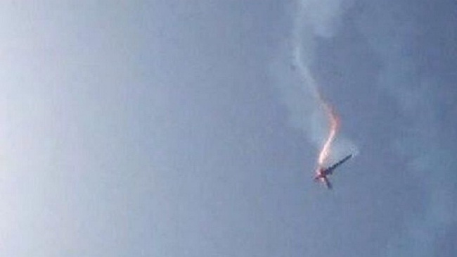 रूसी लड़ाकू जेट ने अमेरिकी ड्रोन को मार गिराया