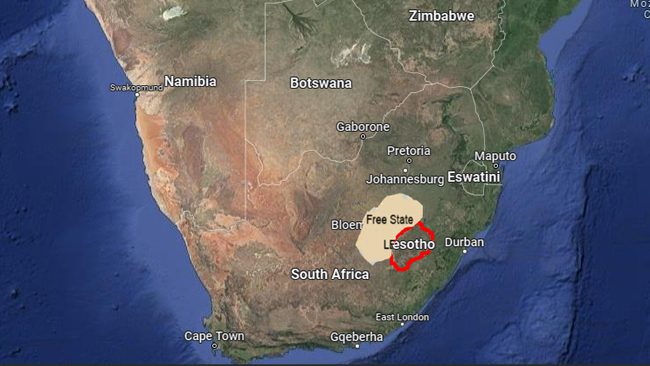 लेसोथो की मांग से दक्षिण अफ्रीकी सरकार हतप्रभ