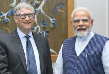 प्रधानमंत्री नरेंद्र मोदी से मिले माइक्रोसॉफ्ट के बिल गेट्स