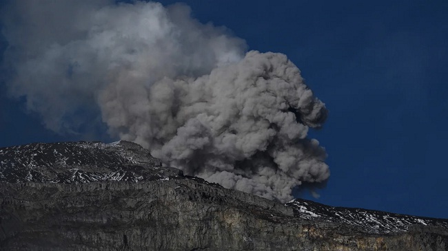 कोलंबिया में एक और ज्वालामुखी विस्फोट के संकेत मिल रहे
