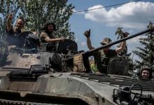 यूक्रेन ने चार गांव जीत लेने का दावा किया