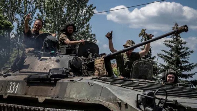 यूक्रेन ने चार गांव जीत लेने का दावा किया