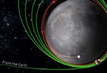 चांद की सतह से 163 किलोमीटर ऊंचाई पर चंद्रयान