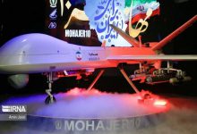 ईरान ने अपने नये और अधिक शक्तिशाली ड्रोन का प्रदर्शन किया