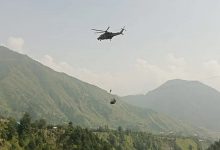 पाकिस्तान में ऊंचाई पर फंसे केबल कार से चार बच्चे बचाये गये