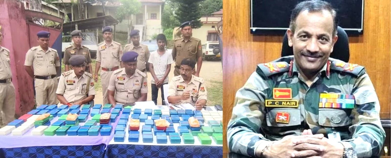 त्रिपुरा में 10 करोड़ रुपये की हेरोइन के साथ पांच लोग गिरफ्तार