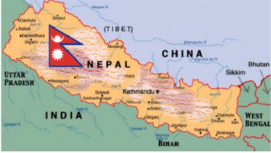 नेपाल ने भी चीन के नये नक्शे पर नाराजगी जतायी