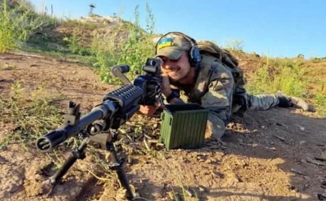 यूक्रेन में रोमानियाई स्वयंसेवक सैनिक की मृत्यु