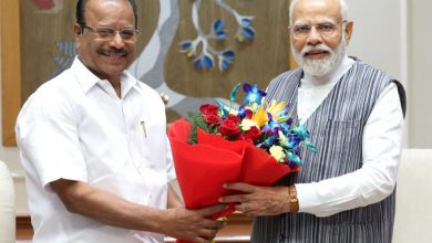 त्रिपुरा के राज्यपाल ने प्रधानमंत्री मोदी से की मुलाकात