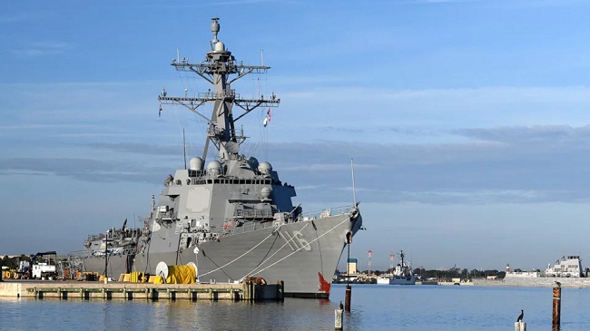अमेरिकी नौसेना ने हाउती के हमलावर ड्रोन को मार गिराया