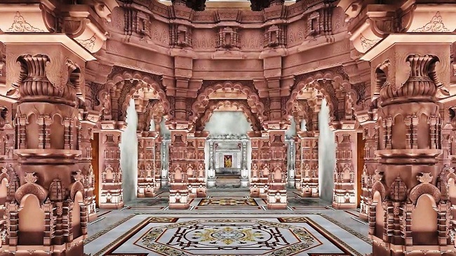 अयोध्या में राम मंदिर का निर्माण कार्य लगभग पूरा