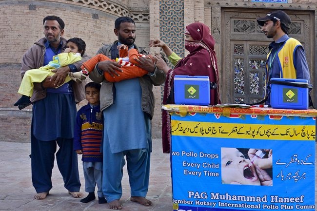 पाकिस्तान में पोलियो का छठा मामला सामने आया