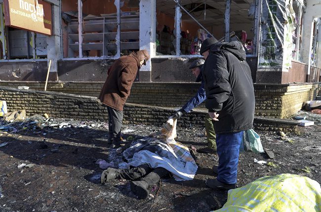 रूसी कब्जे के इलाके में हमला, पच्चीस लोगों की मौत