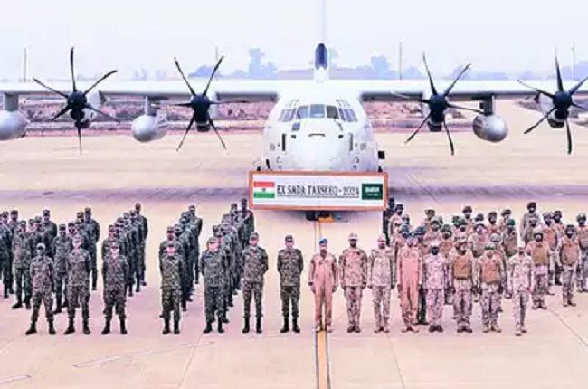 भारत-सऊदी अरब संयुक्त सैन्य अभ्यास बीकानेर में