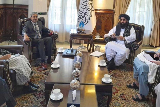 भारतीय दल की तालिबान के साथ काबुल में बैठक आयोजित