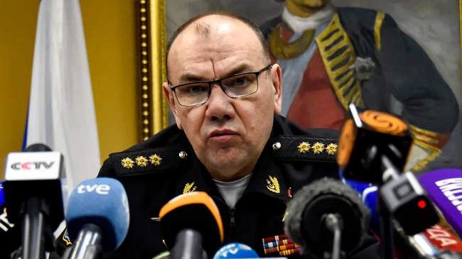 नौसेना प्रमुख को पुतिन सरकार ने हटाया