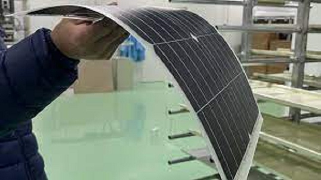 लचीला सौर सेल जिसे पानी में भिंगो सकते हैं