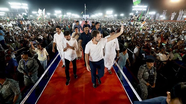 लोगों की बात है कांग्रेस का घोषणापत्रः राहुल गांधी