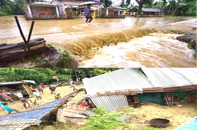 असम में बाढ़ से 36 लोगों की मौत