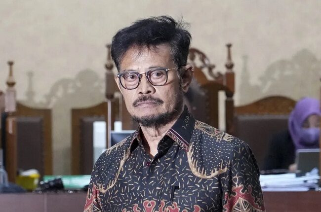 इंडोनेशिया के पूर्व कृषि मंत्री को 10 साल की सजा