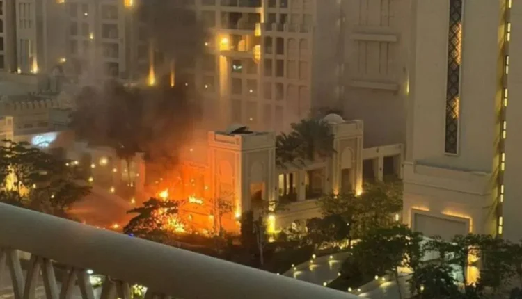 दुबई हवाई अड्डा और प्रतिष्ठित बुर्ज अल अरब क्षतिग्रस्त